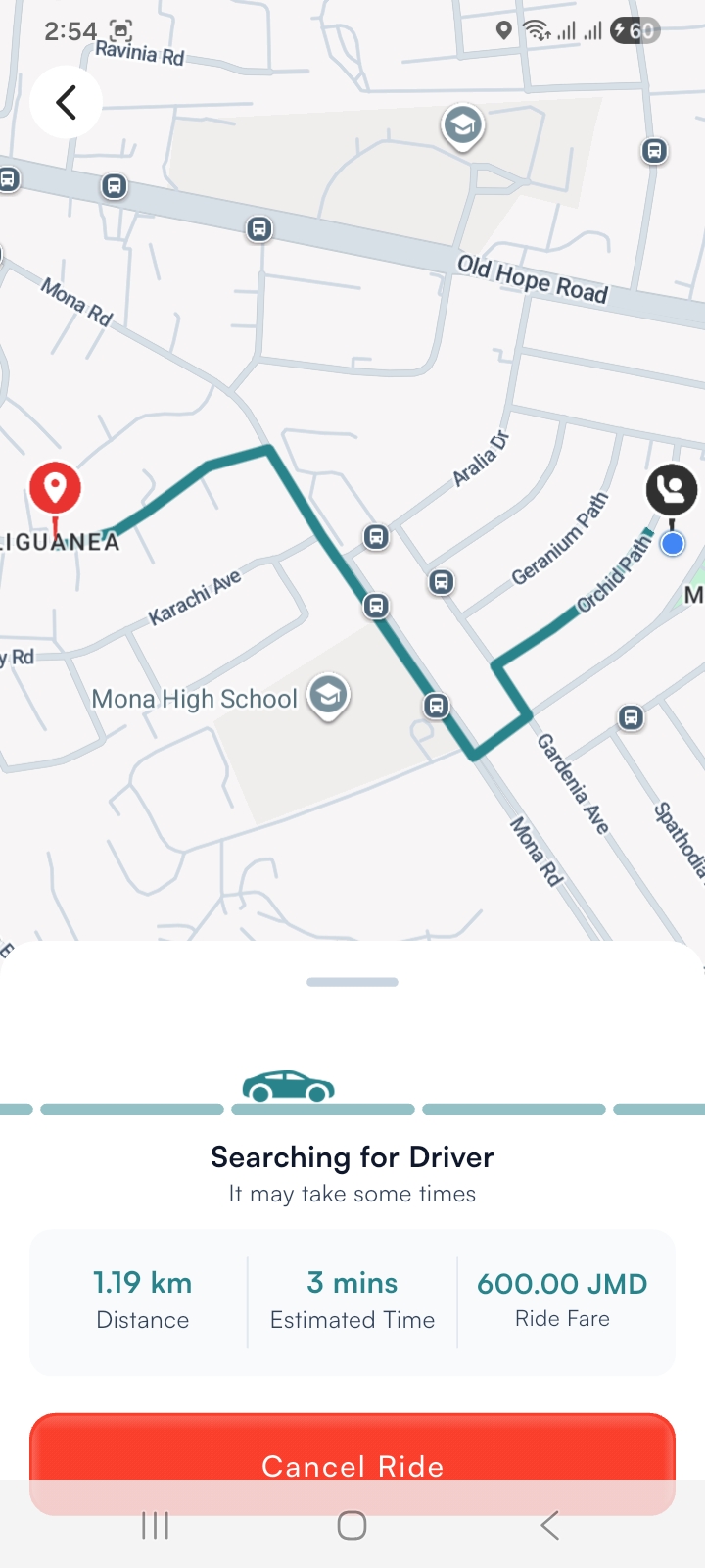GPXpress app screenshot