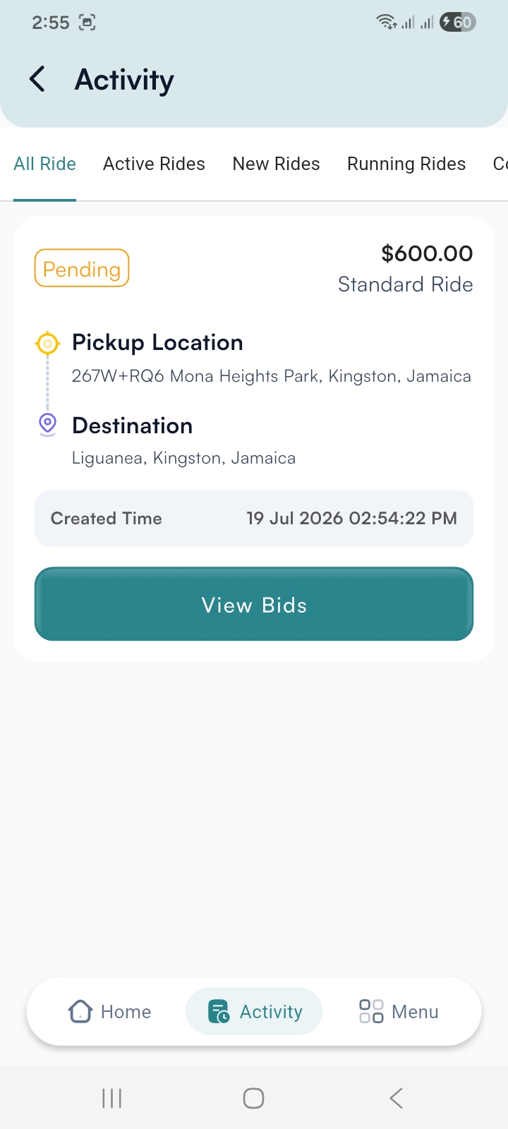 GPXpress app screenshot